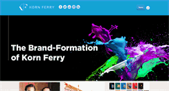 Desktop Screenshot of kornferrybrandformation.com